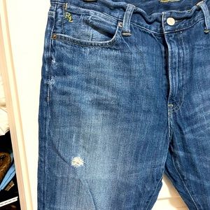 Distressed Ralph Lauren jeans